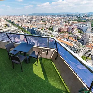 With Swimming-pool Balcony And Breathtaking View On Marseille